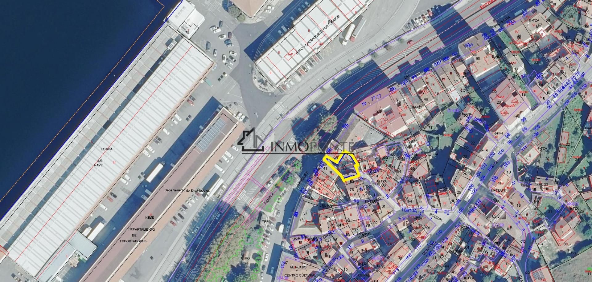 Exterior view of Single-family semi-detached for sale in Pontevedra Capital 