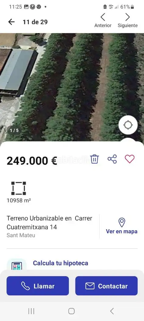Terreno residencial en venta en Carrer de les Gallines 11, imagen 3