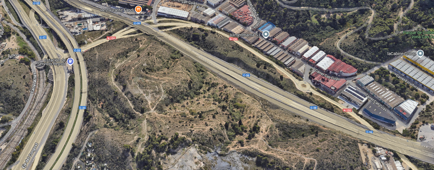 Außenansicht von Fabrikhallen zum Verkauf in Montcada i Reixac