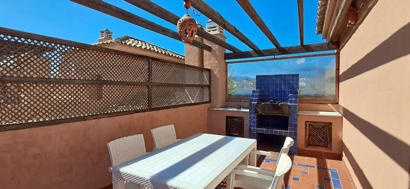 Terrace of Duplexes for sale in Estepona  with Air Conditioner, Terrace and Storage room