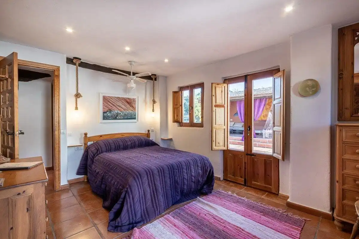 Schlafzimmer von Haus oder Chalet zum Verkauf in Alcalá la Real mit Klimaanlage, Heizung und Terrasse