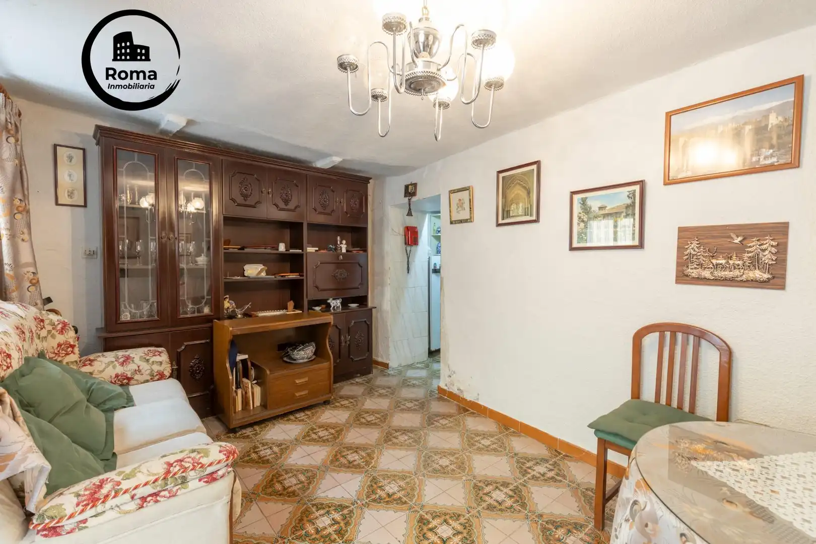 Sala de estar de Casa o chalet en venta en Granada
