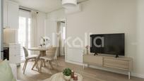 Living room of Flat for sale in  Barcelona Capital  with Air Conditioner, Heating and Terrace