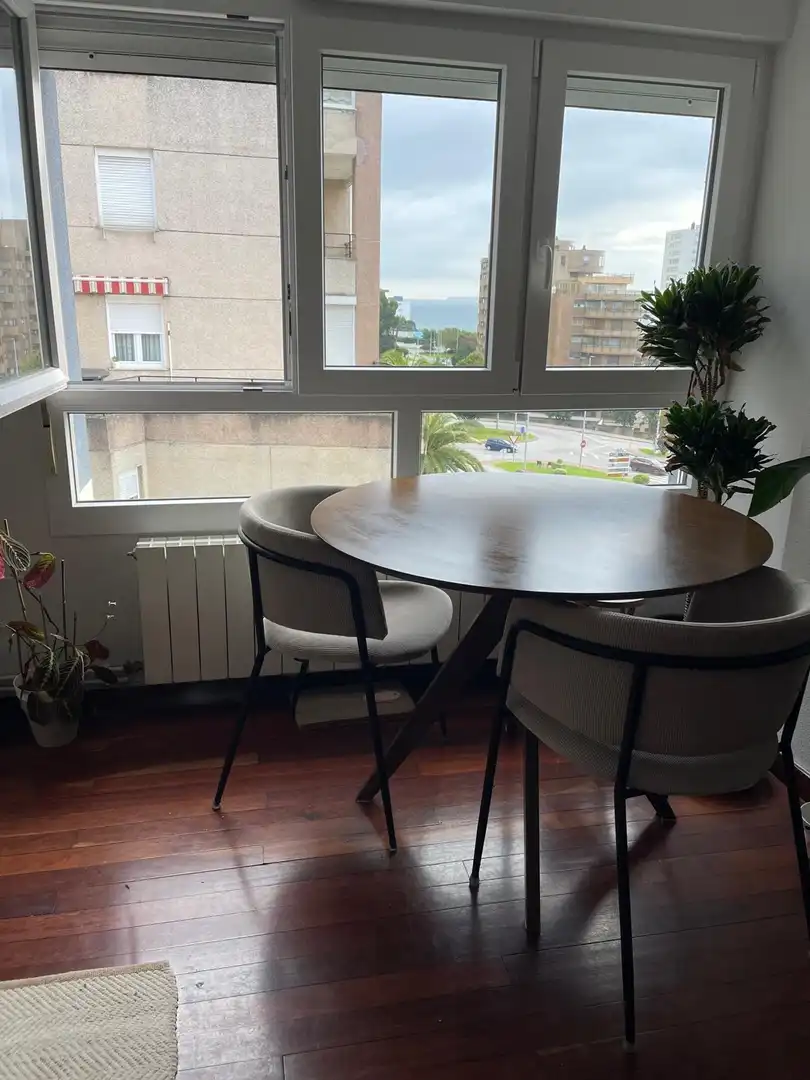Esszimmer von Wohnung zur Miete in Santander mit Heizung, Terrasse und Balkon