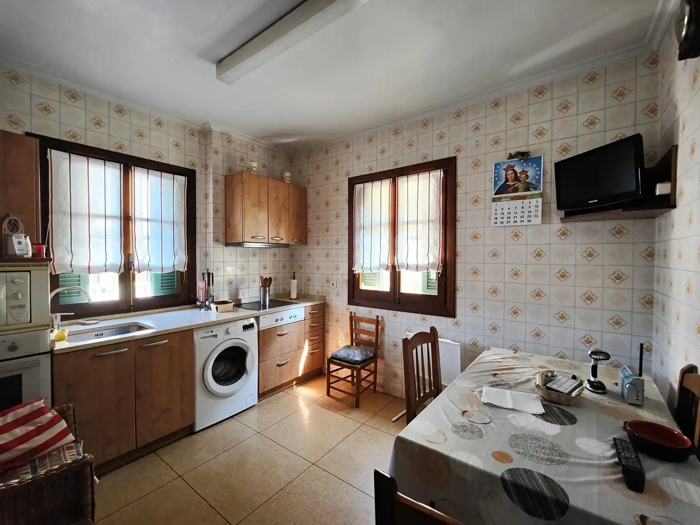 Cocina de Casa o chalet en venta en Lasarte-Oria con Calefacción, Jardín privado y Terraza