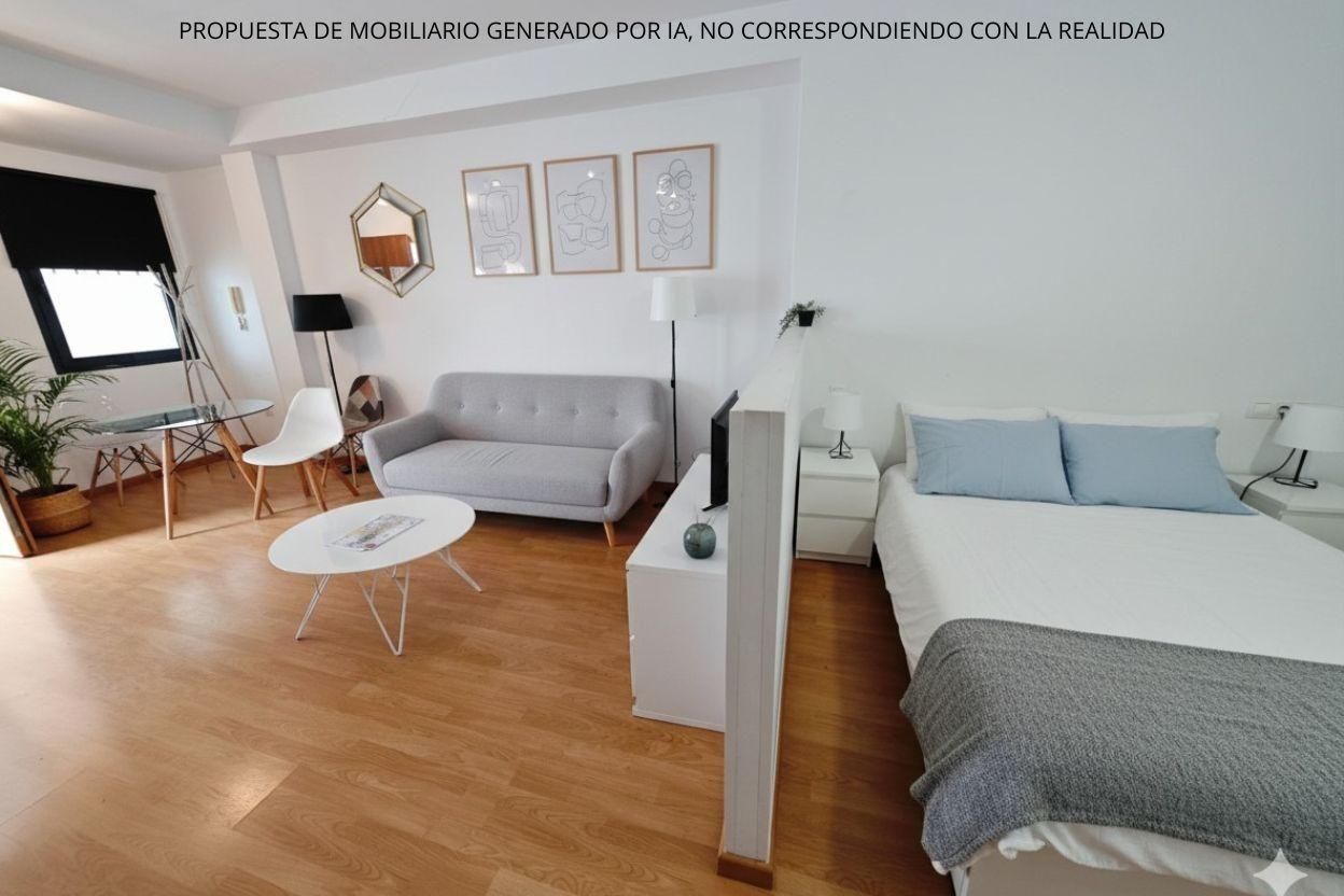 Dormitori de Estudi en venda en  Sevilla Capital amb Aire condicionat i Calefacció