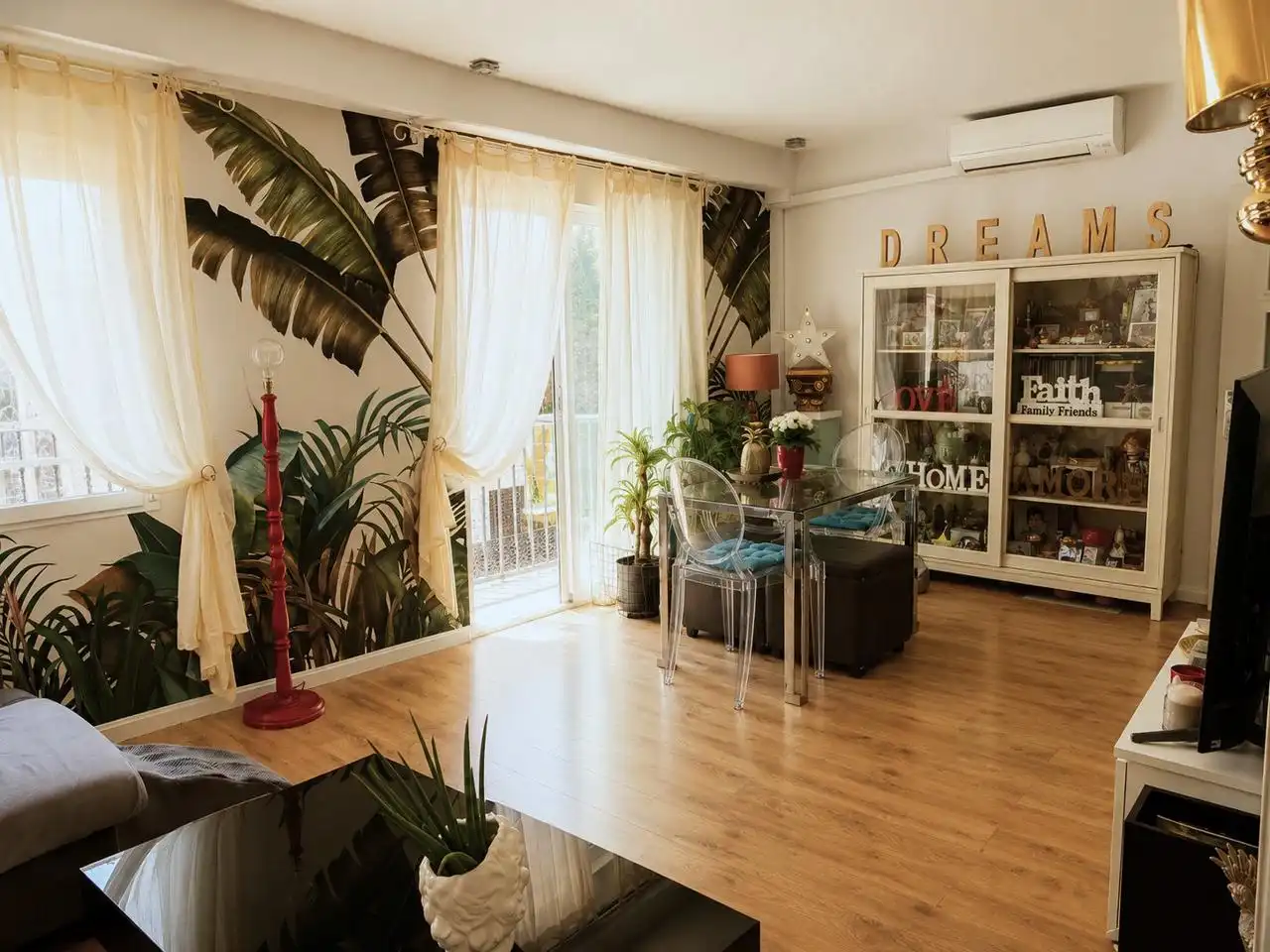 Sala de estar de Piso en venta en Madrid con Aire acondicionado y Terraza