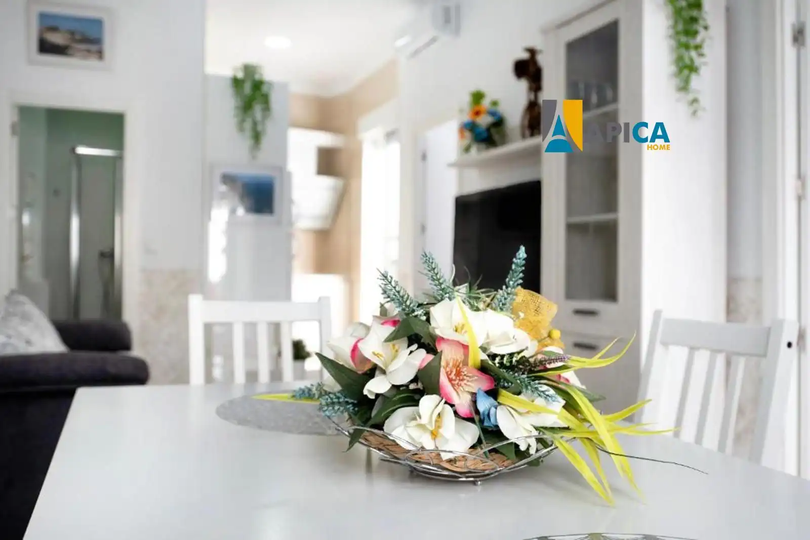 Kitchen of Flat for sale in Barbate  with Air Conditioner, Terrace and Furnished