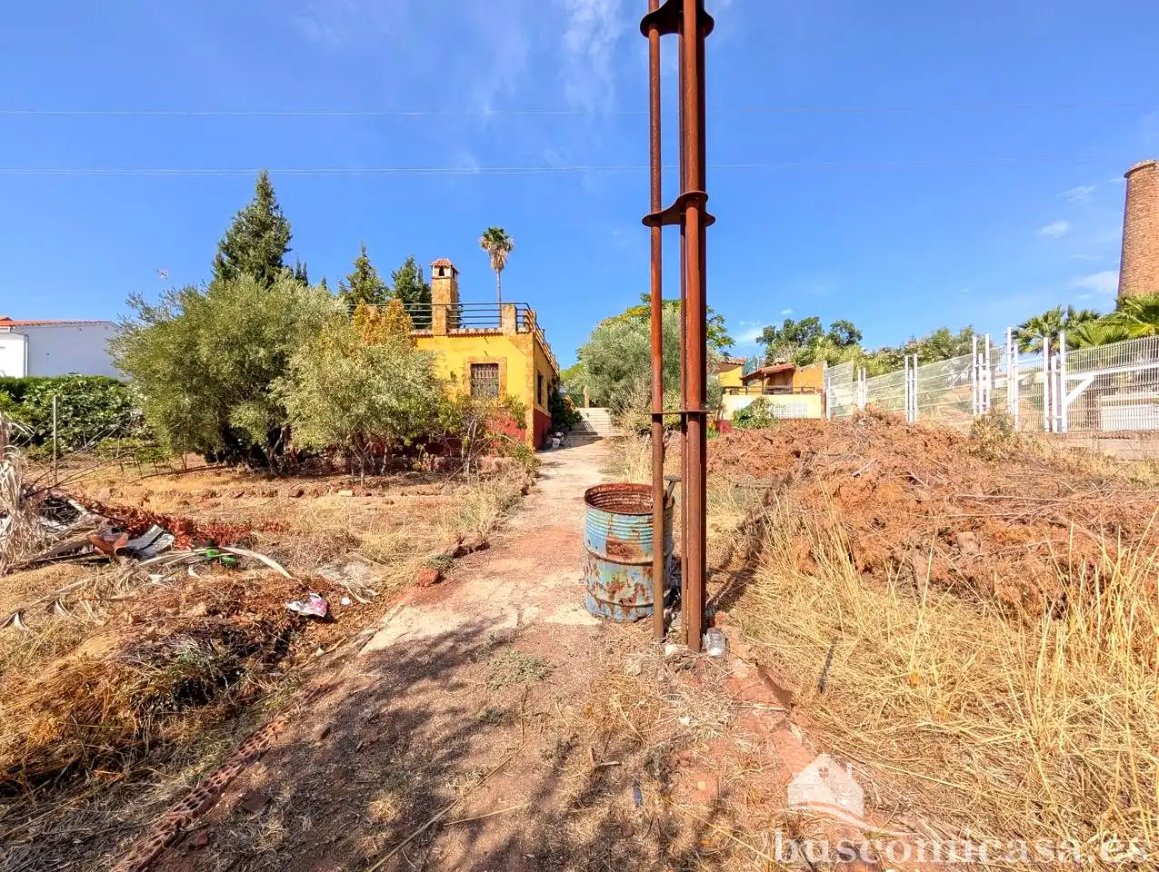 Vista exterior de Finca rústica en venda en Linares amb Aire condicionat, Jardí privat i Terrassa