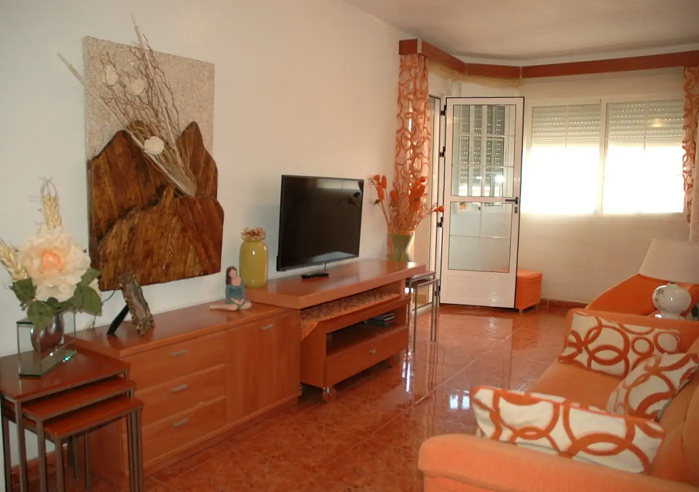 Wohnzimmer von Dachboden zum Verkauf in La Unión mit Klimaanlage, Heizung und Terrasse