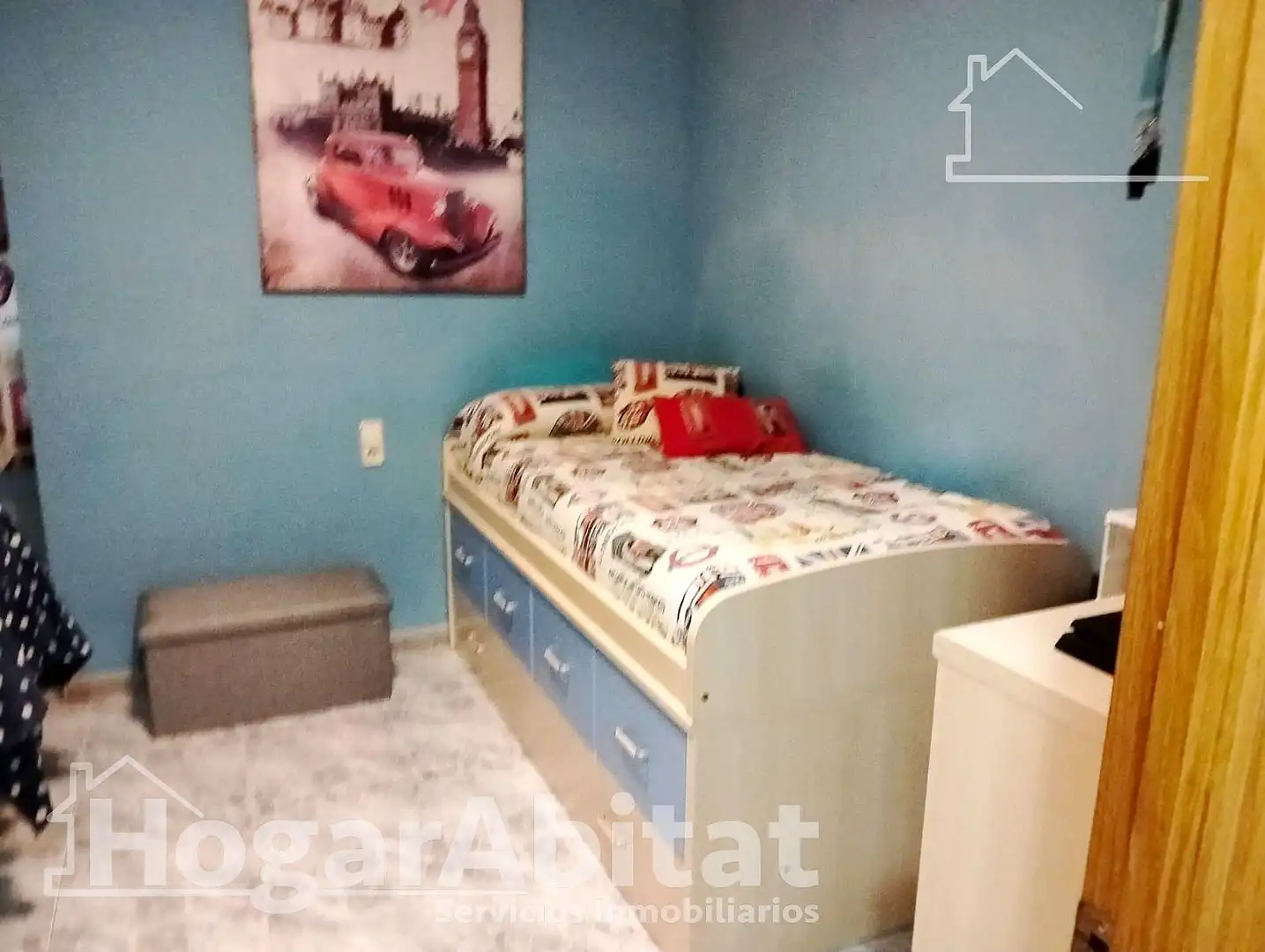 Bedroom of Flat for sale in Algemesí  with Air Conditioner, Heating and Terrace