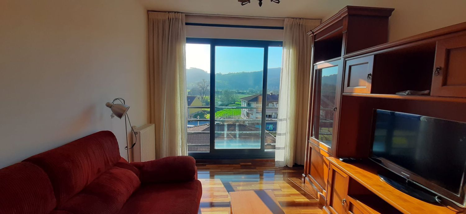 Sala d'estar de Pis en venda en Solórzano amb Calefacció, Traster i Moblat