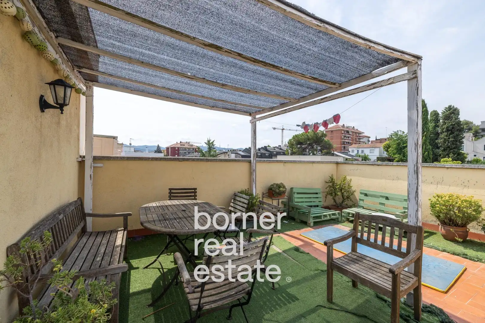 Terrassa de Àtic en venda en Sant Cugat del Vallès amb Aire condicionat, Calefacció i Terrassa
