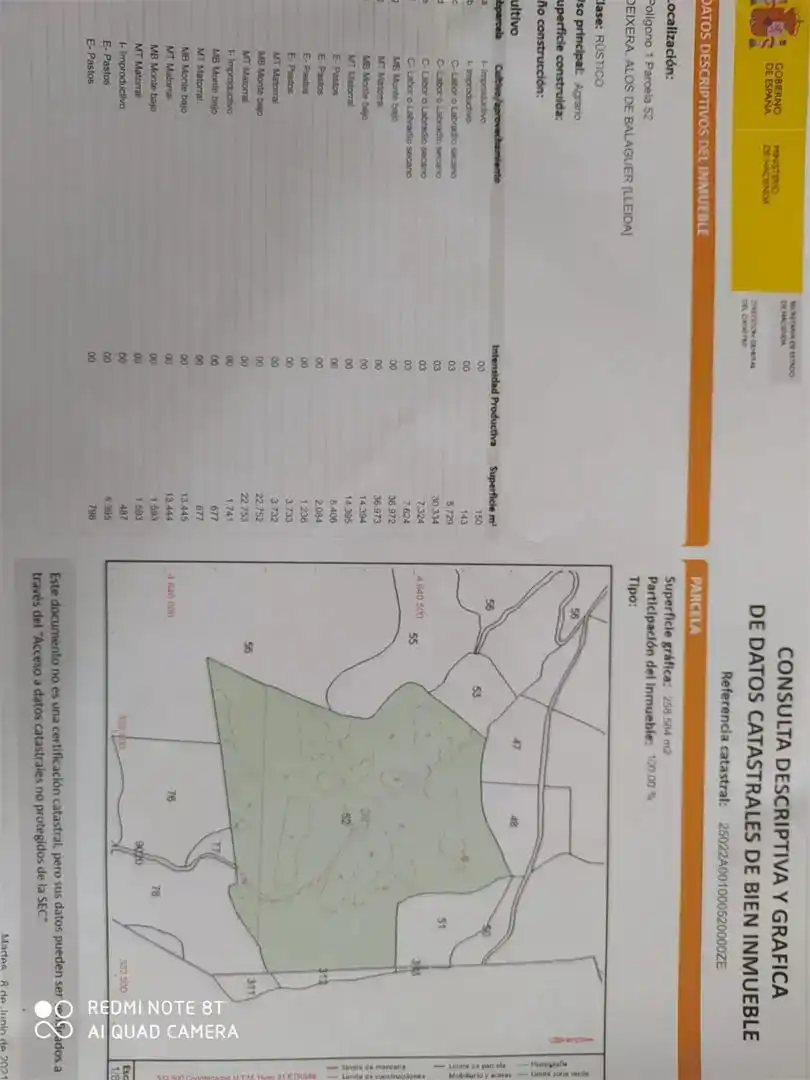 Terreno en venta en Cubells, Lleida
