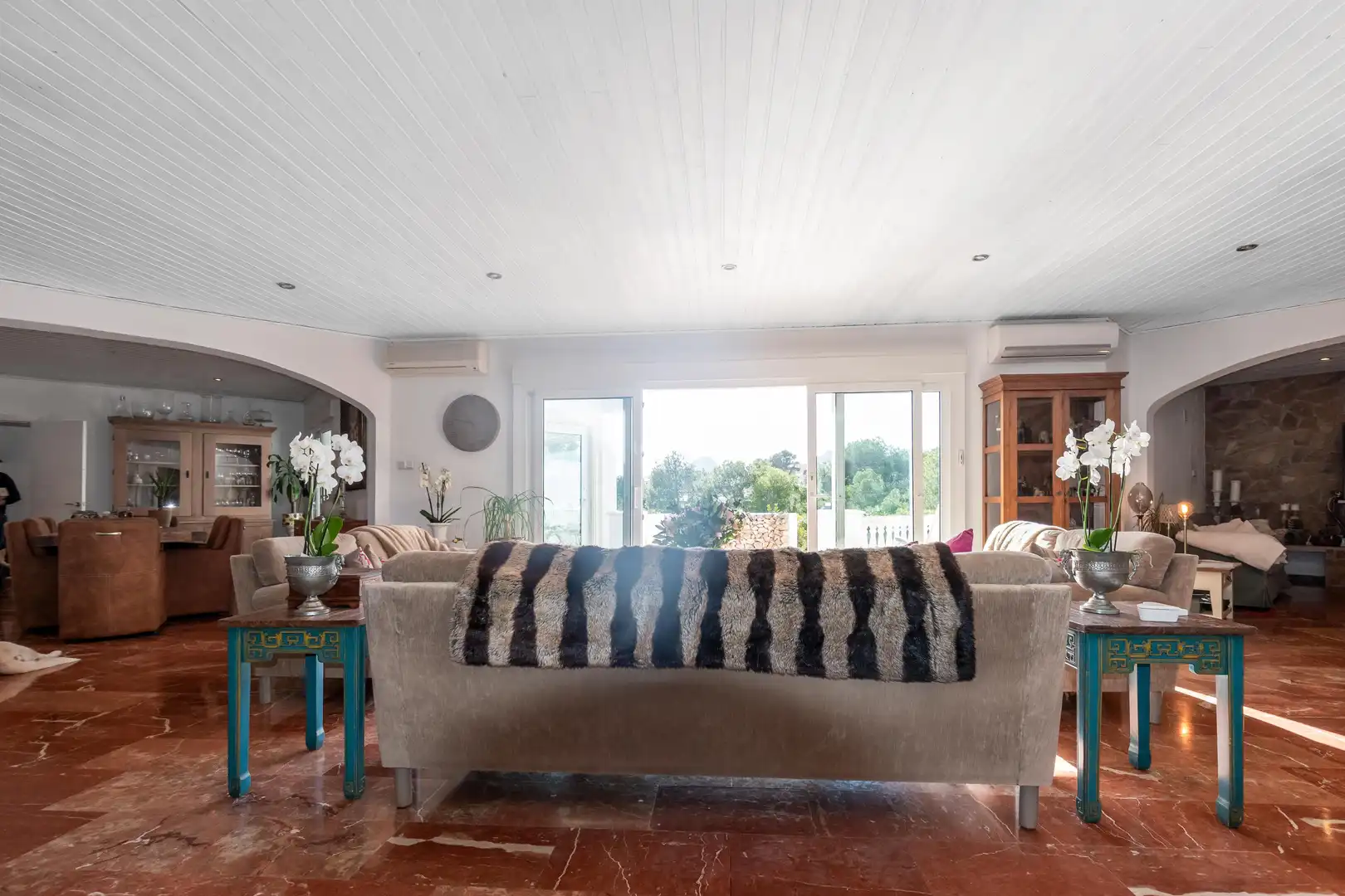 Sala de estar de Casa o chalet en venta en La Nucia con Aire acondicionado, Trastero y Piscina