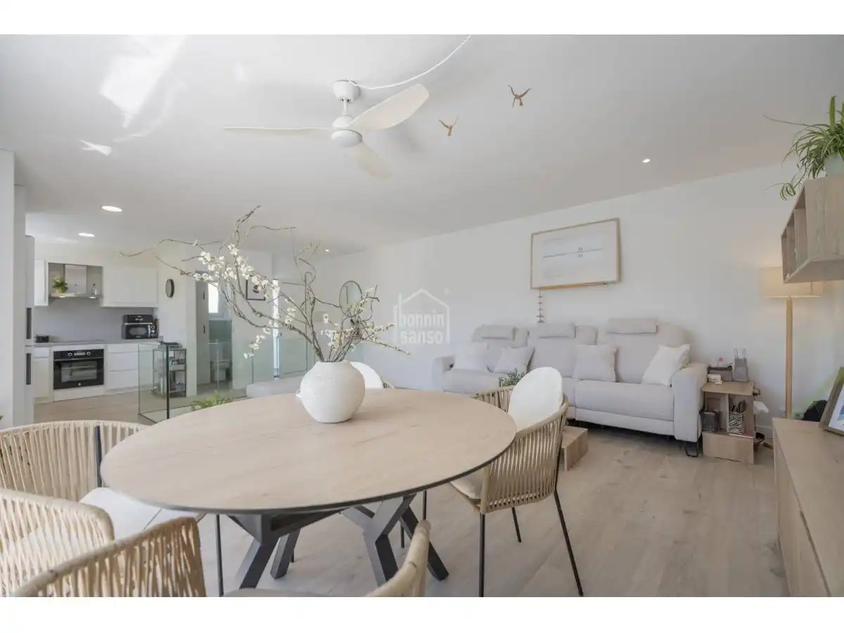Sala de estar de Casa o chalet en venta en Ferreries con Jardín privado, Terraza y Piscina