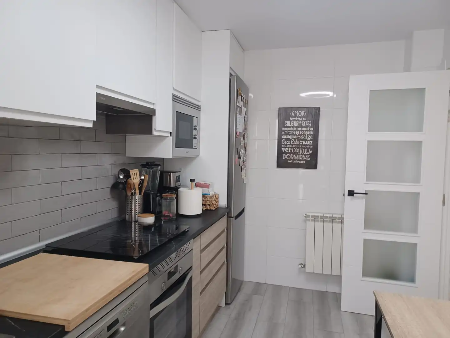 Küche von Wohnung zum Verkauf in Madrid mit Klimaanlage, Heizung und Möbliert