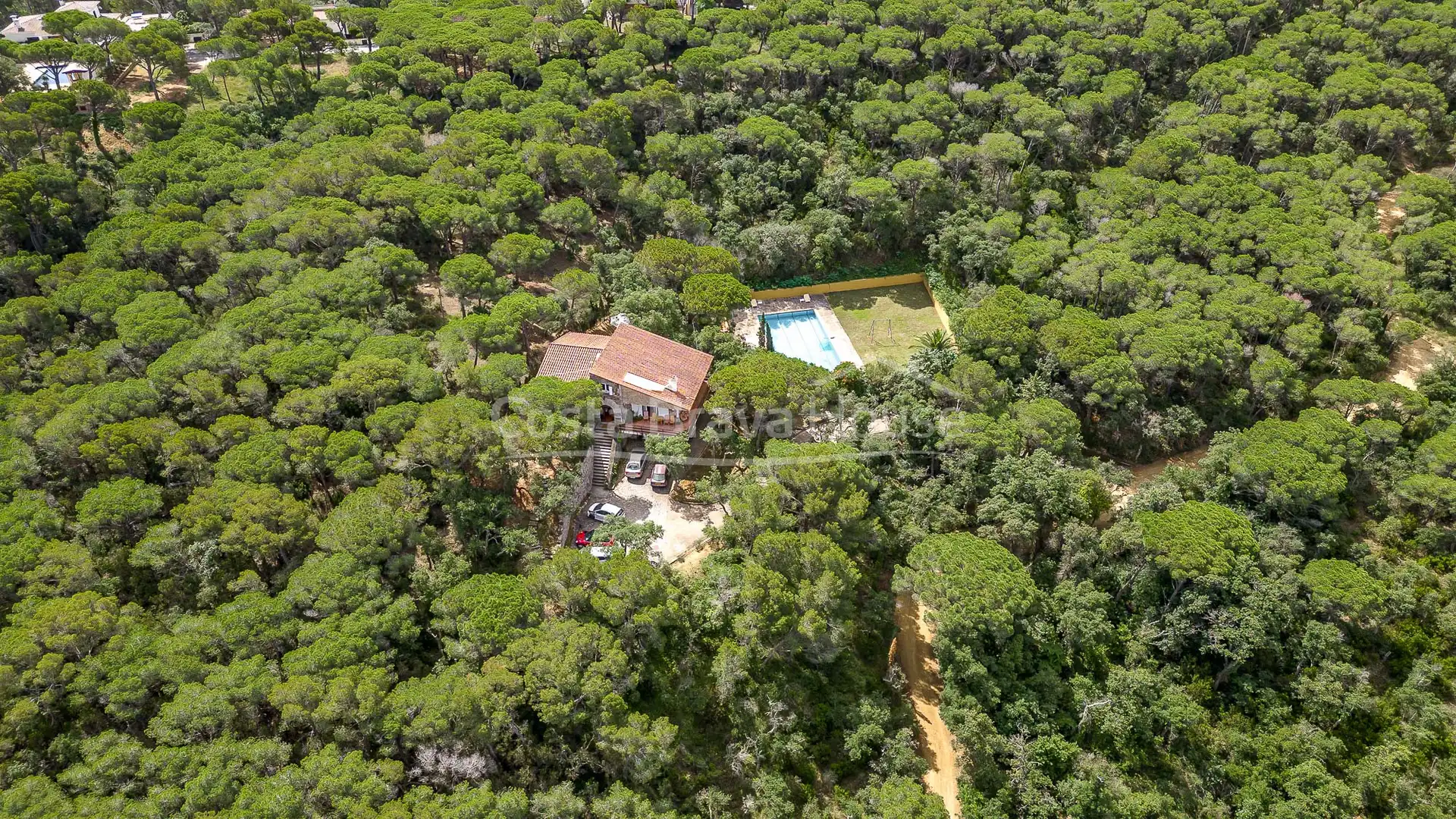 Jardí de Finca rústica en venda en Sant Feliu de Guíxols amb Aire condicionat, Calefacció i Jardí privat