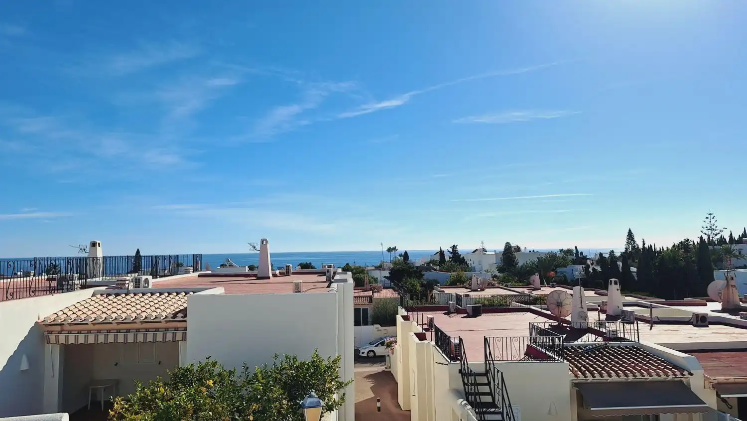 Vista exterior de Casa adosada en venda en Mojácar amb Aire condicionat, Terrassa i Traster