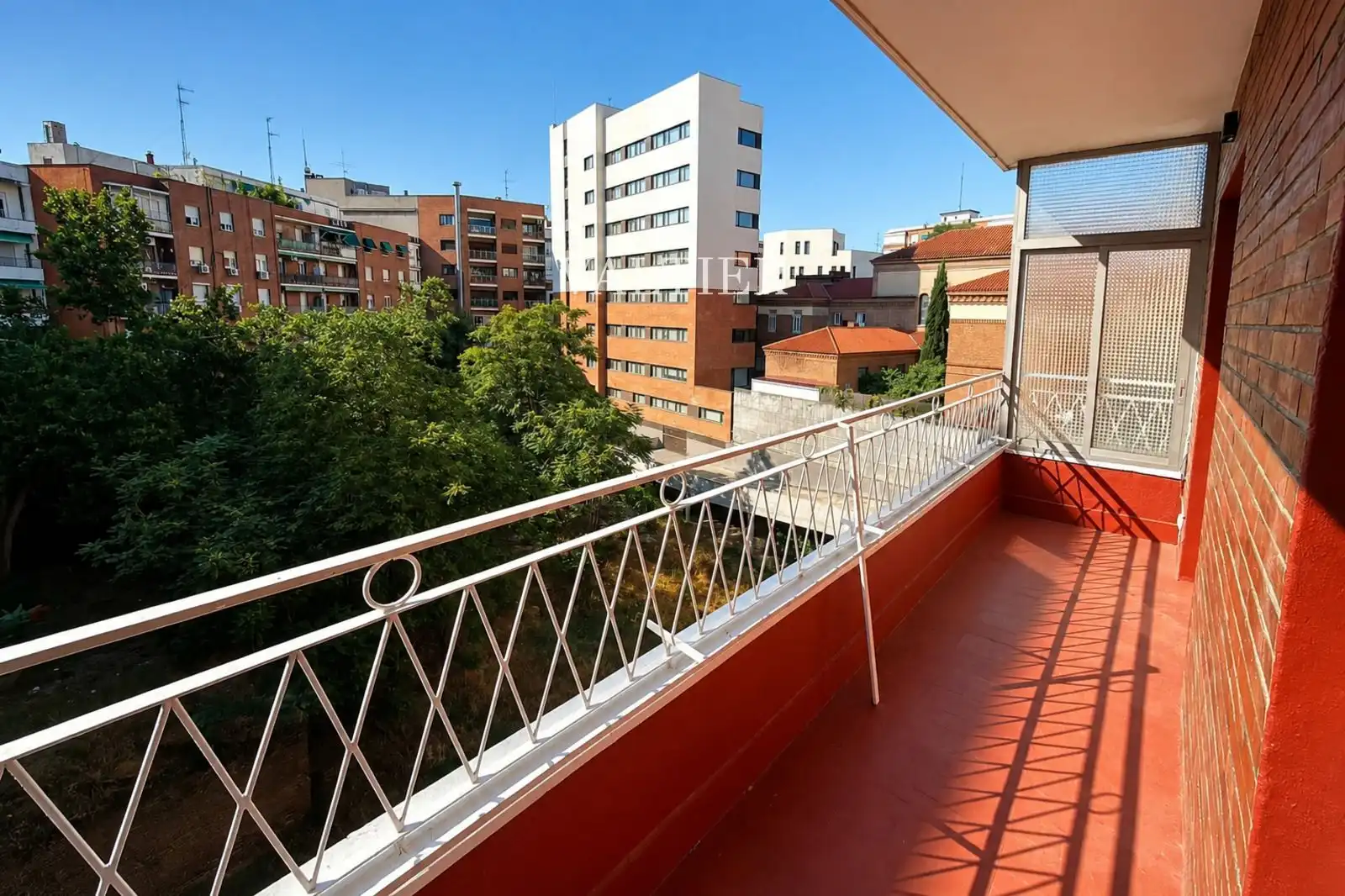 Terrasse von Wohnung zur Miete in Madrid mit Terrasse