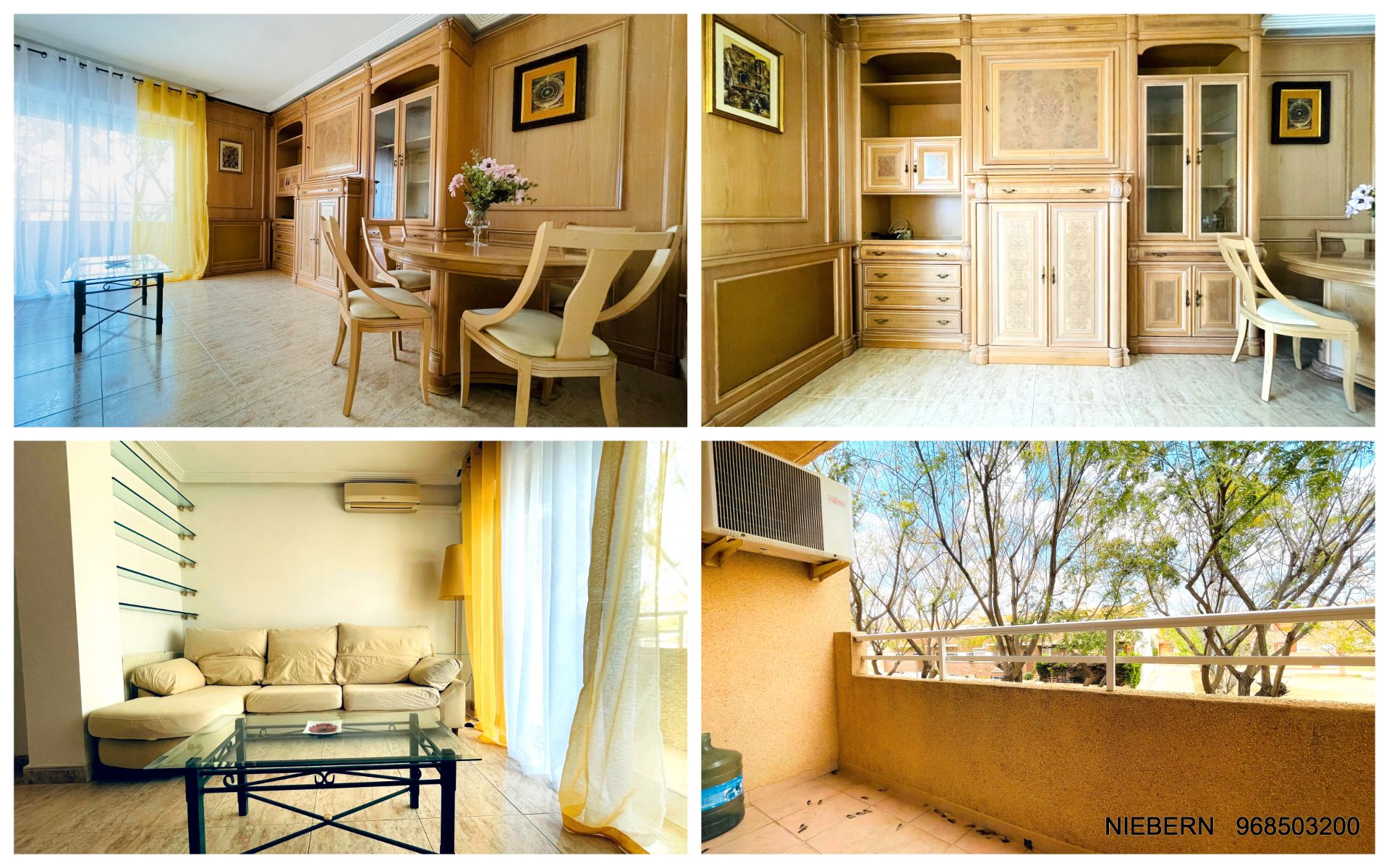 Bedroom of Flat to rent in Cartagena  with Air Conditioner, Heating and Furnished