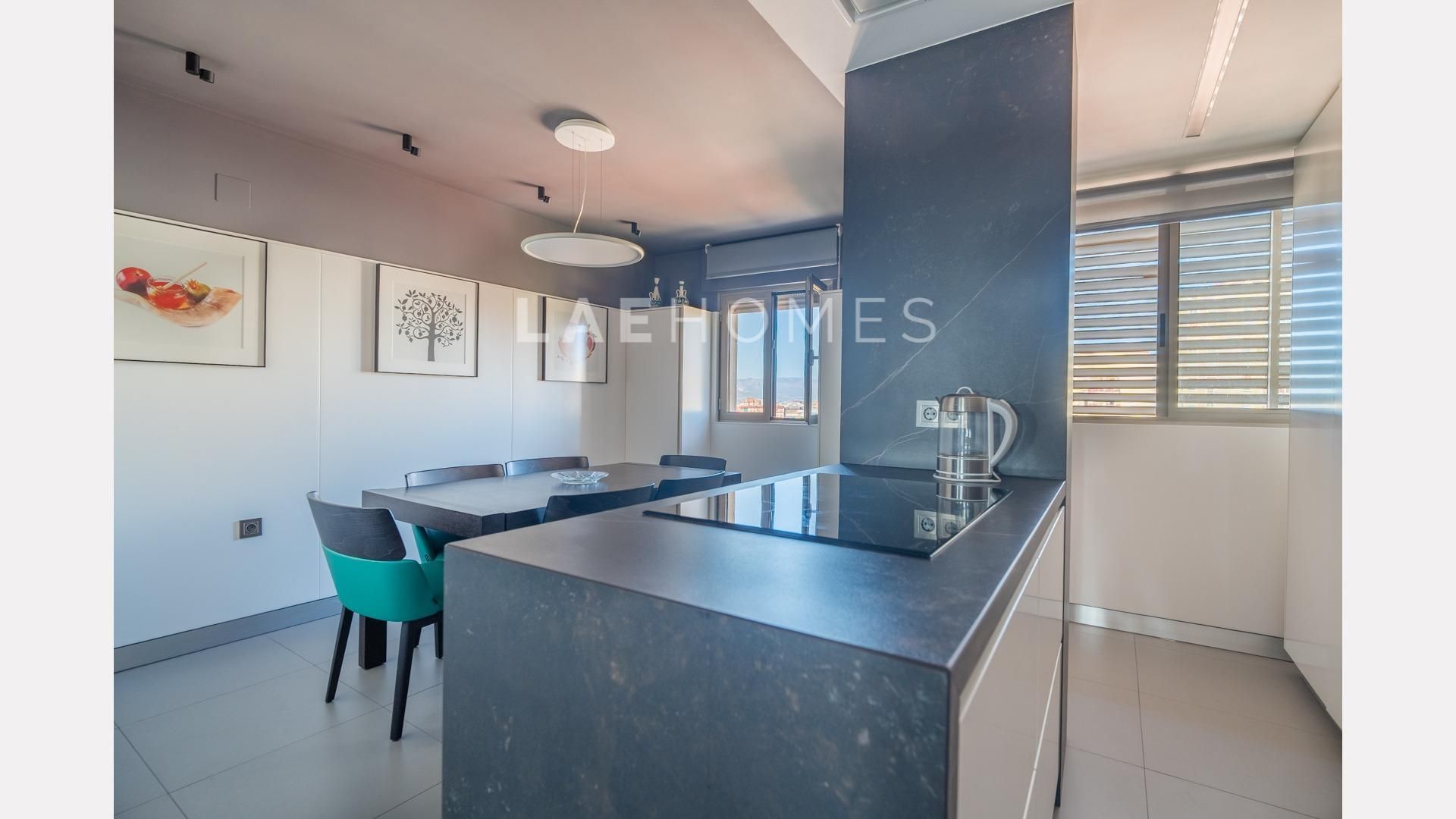 Cuina de Àtic en venda en Málaga Capital amb Aire condicionat, Calefacció i Terrassa