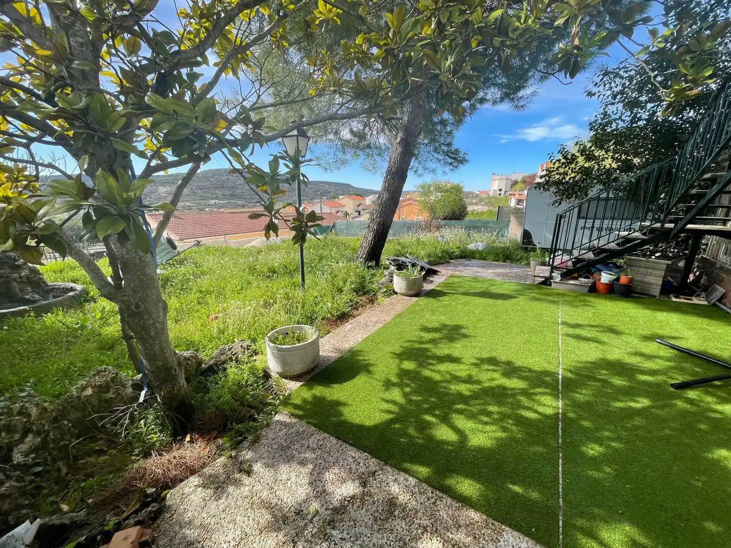 Jardín de Casa o chalet en venta en Orusco de Tajuña con Aire acondicionado, Calefacción y Jardín privado