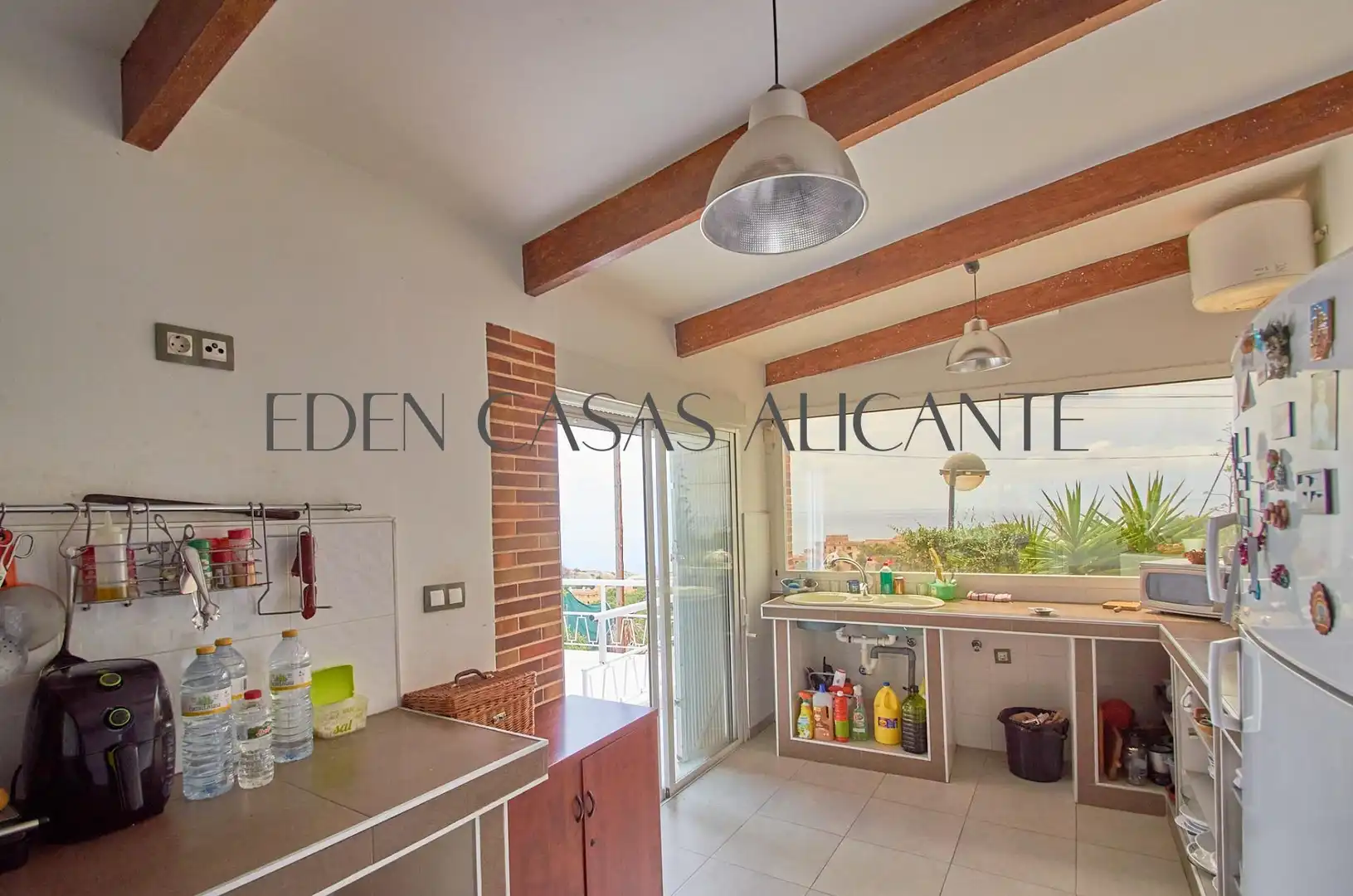 Kitchen of Houses for sale in El Campello  with Air Conditioner, Heating and Private garden