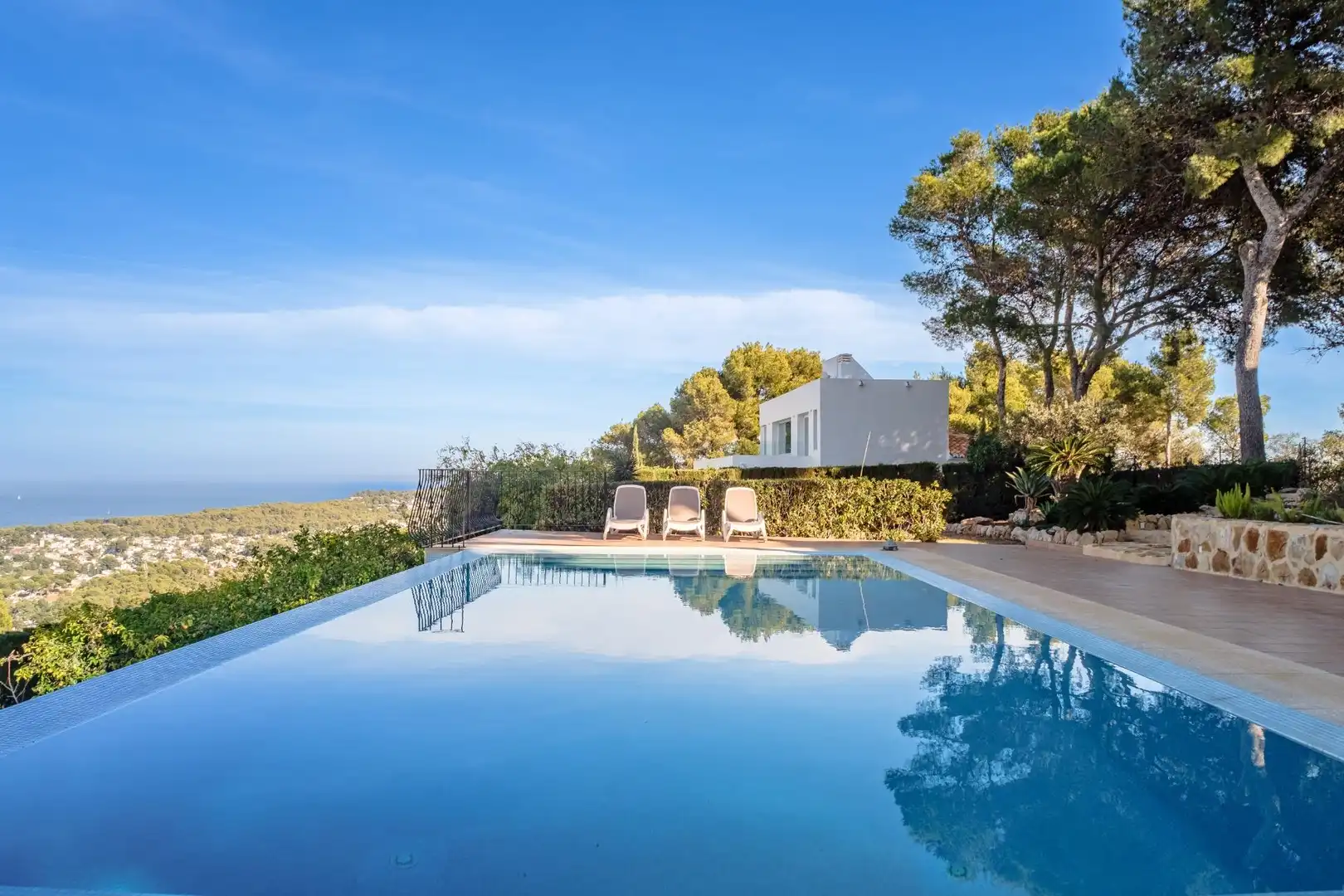 Swimming pool of Houses for sale in Jávea / Xàbia  with Air Conditioner, Private garden and Terrace