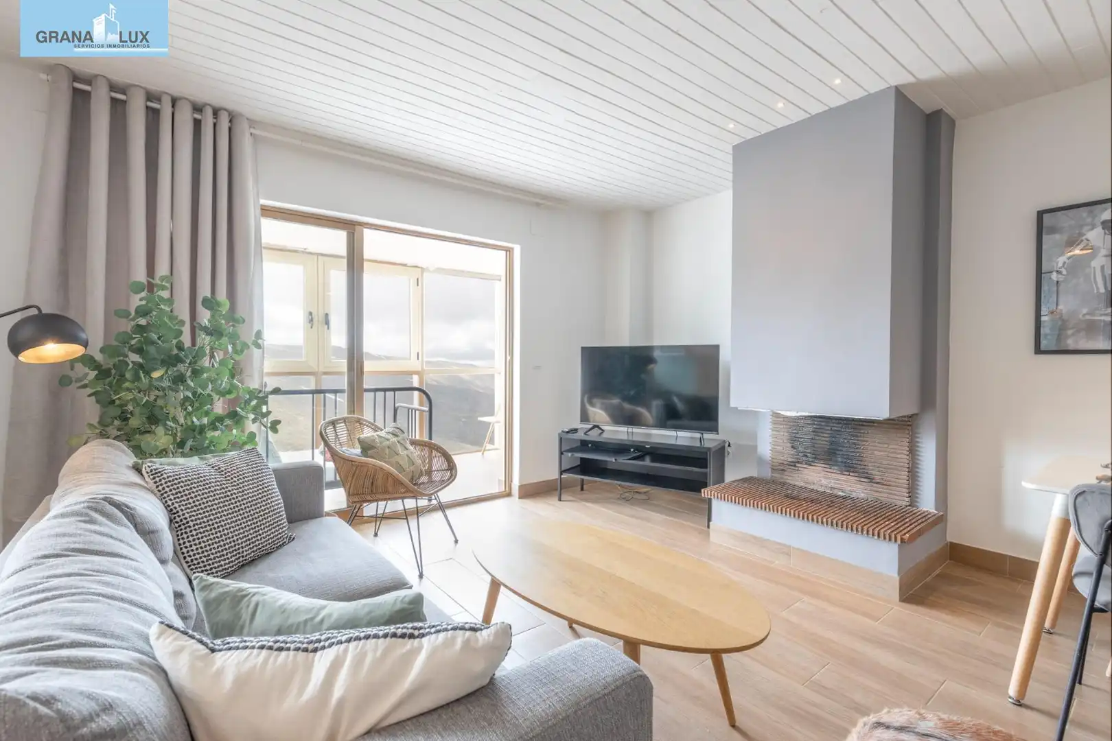 Wohnzimmer von Wohnung zum Verkauf in Sierra Nevada mit Möbliert und Balkon