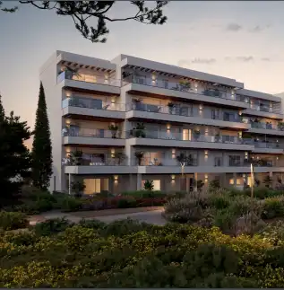Vista exterior de Apartamento en venta en Dénia con Aire acondicionado y Domótica