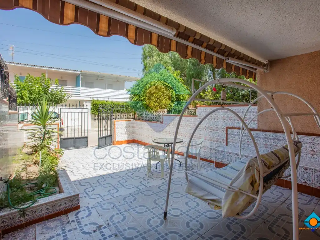 Terraza de Casa o chalet en venta en Mazarrón con Aire acondicionado, Jardín privado y Terraza