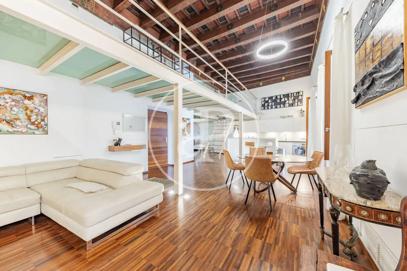 Living room of Lofts for rent in  Palma de Mallorca  with Air Conditioner, Heating and Furnished