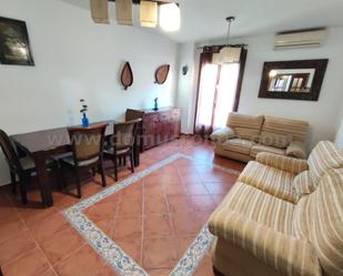 Living room of Flat to rent in Ronda  with Heating, Terrace and Furnished