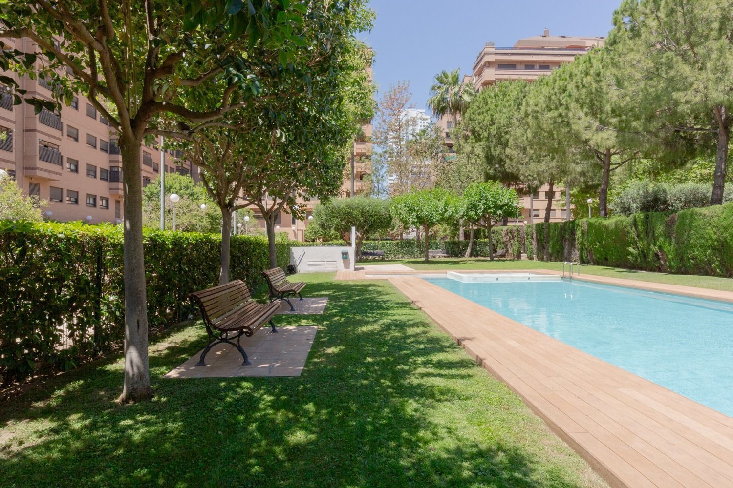 Jardí de Pis en venda en  Valencia Capital amb Aire condicionat