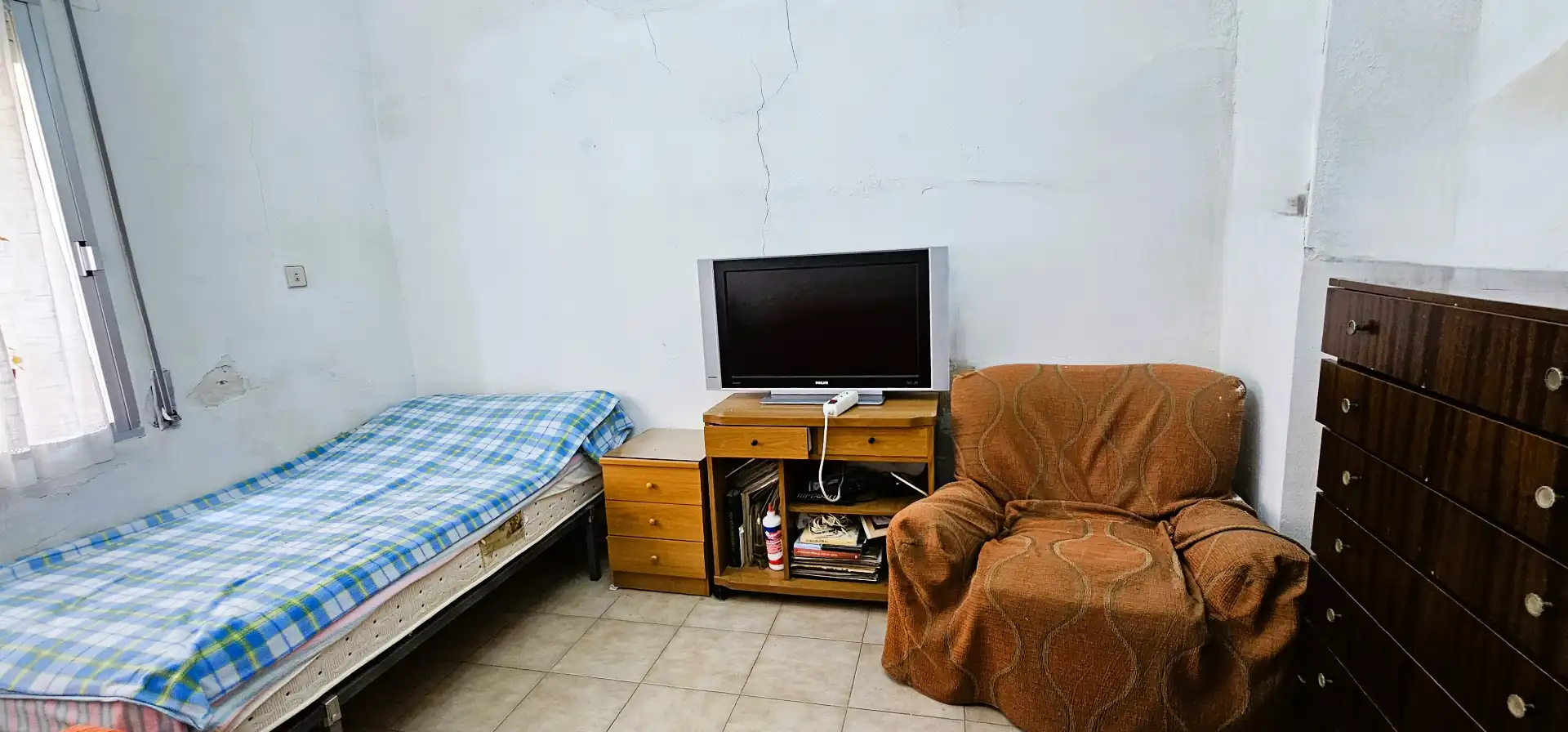 Sala de estar de Casa adosada en venta en Totana con Terraza, Trastero y Amueblado