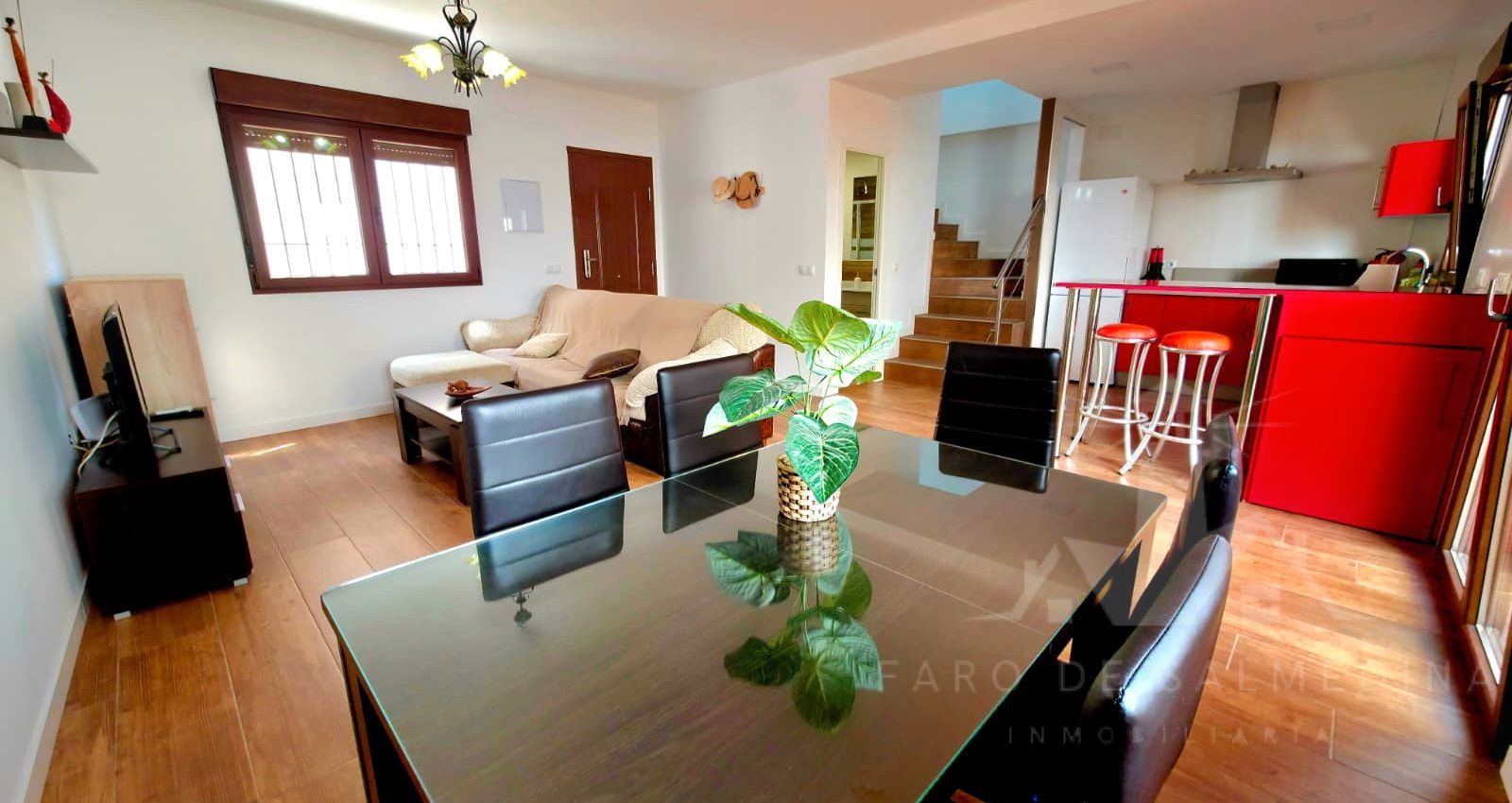 Living room of House or chalet for sale in Chipiona  with Air Conditioner and Furnished