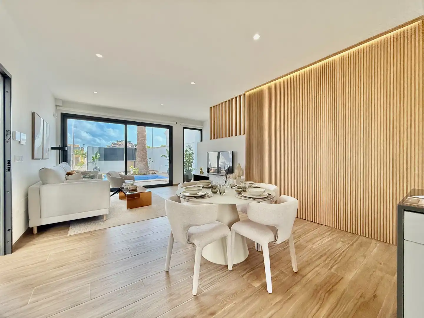 Comedor de Casa o chalet en venta en San Pedro del Pinatar con Jardín privado, Terraza y Trastero