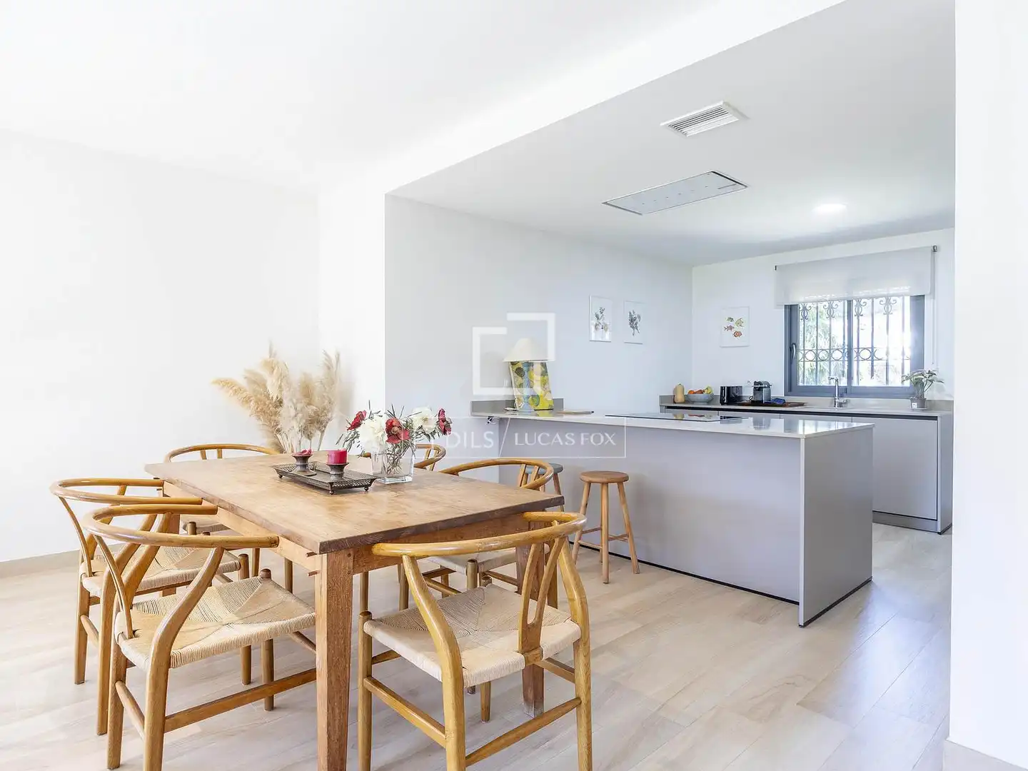 Cocina de Casa o chalet en venta en Godella con Aire acondicionado, Jardín privado y Terraza