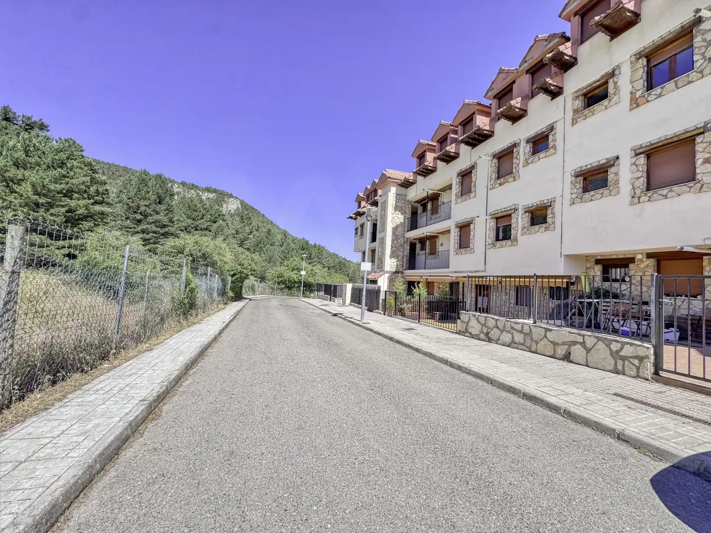 Vista exterior de Piso en venta en Alcalá de la Selva con Calefacción