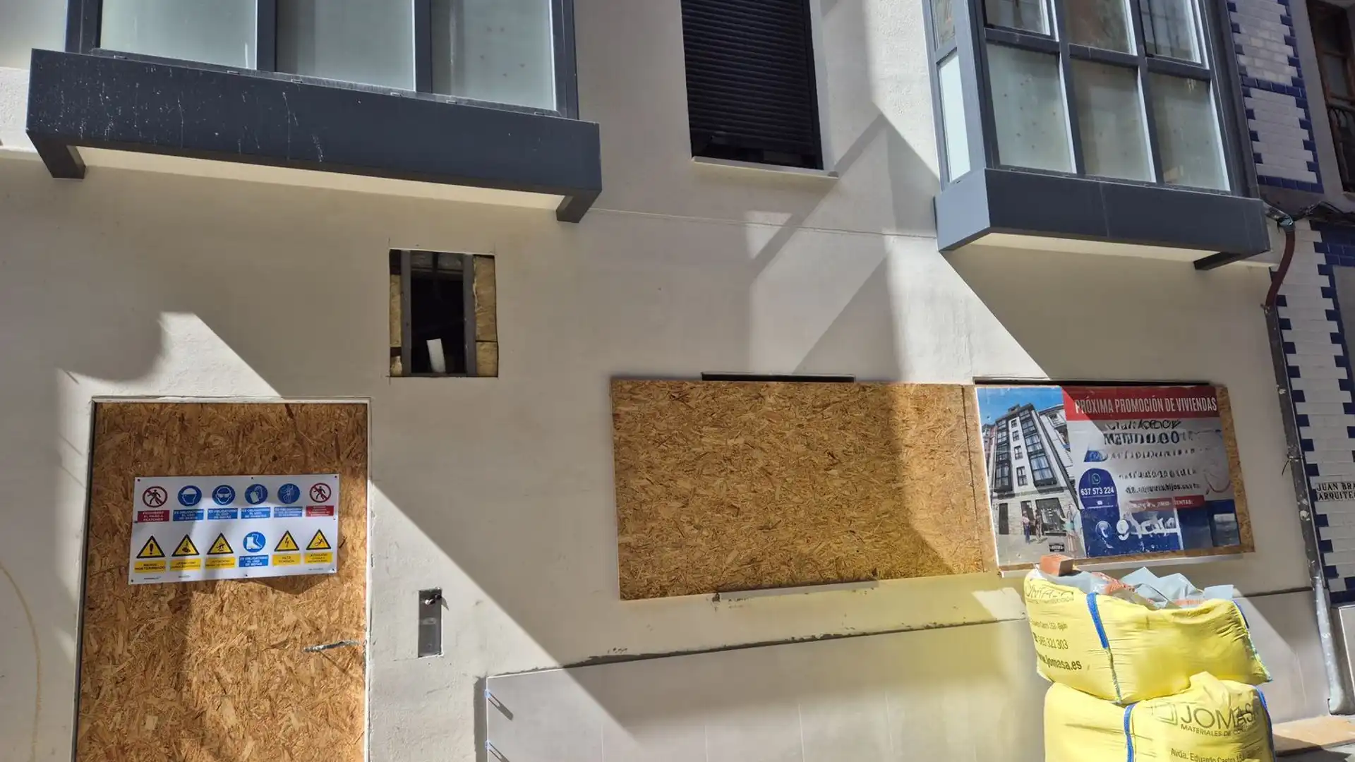 Exterior view of Flat for sale in Gijón   with Heating and Swimming Pool