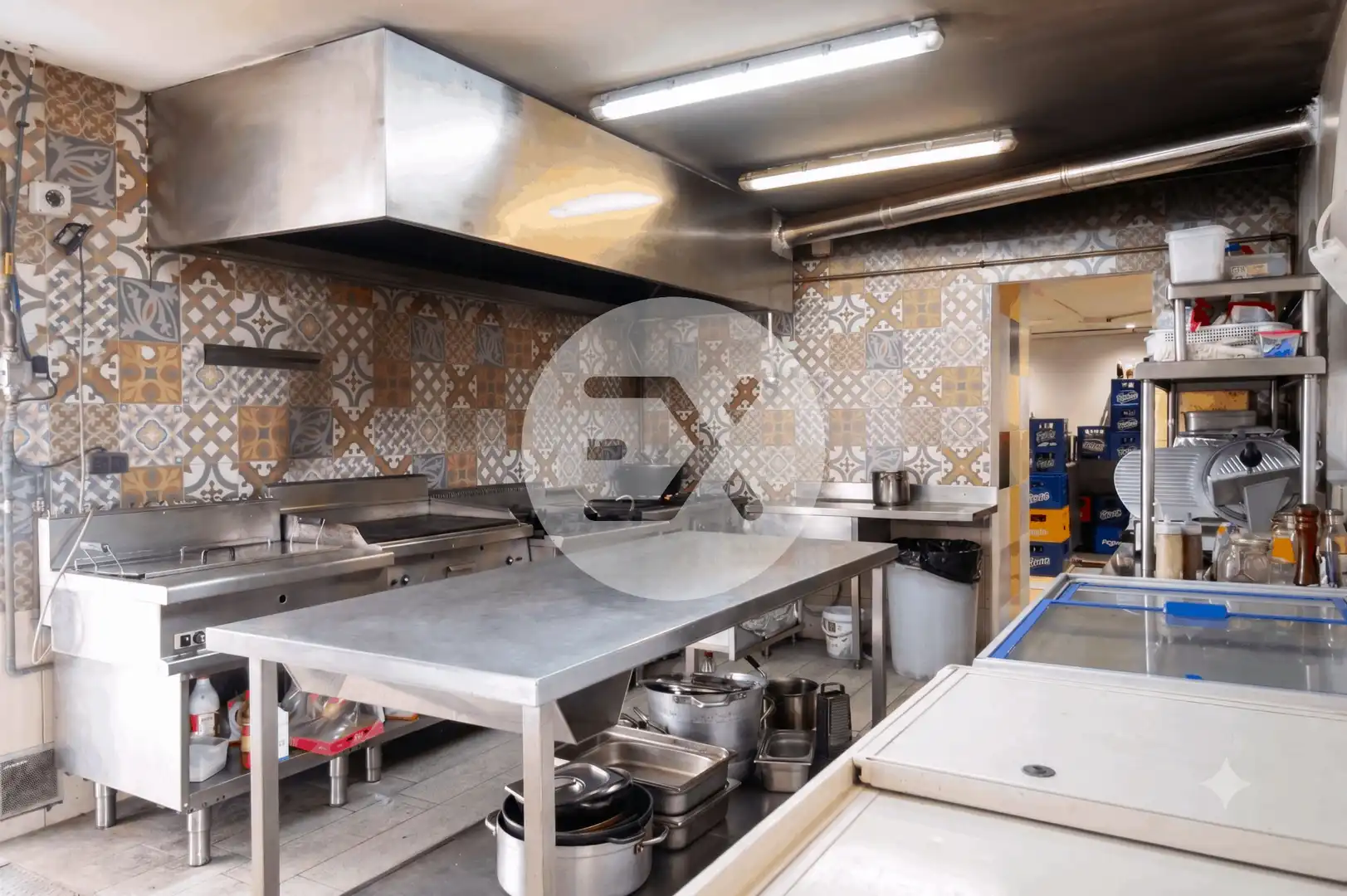 Cocina de Local en traspaso en Sitges con Aire acondicionado, Terraza y Amueblado