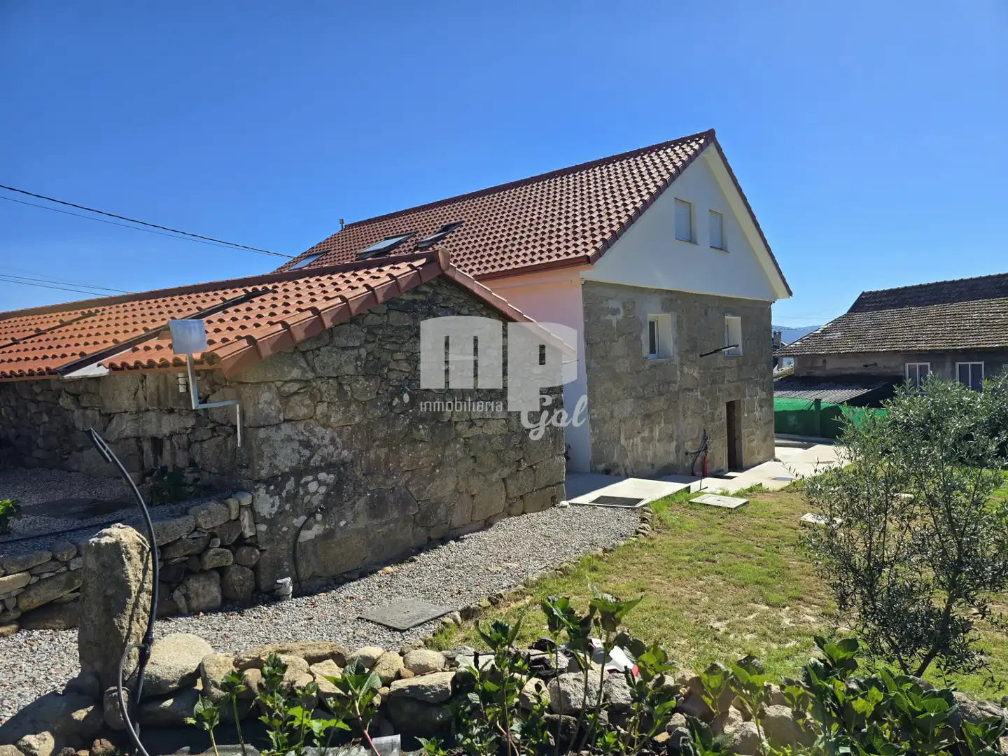 Vista exterior de Casa o chalet en venta en Vilaboa con Calefacción, Jardín privado y Trastero