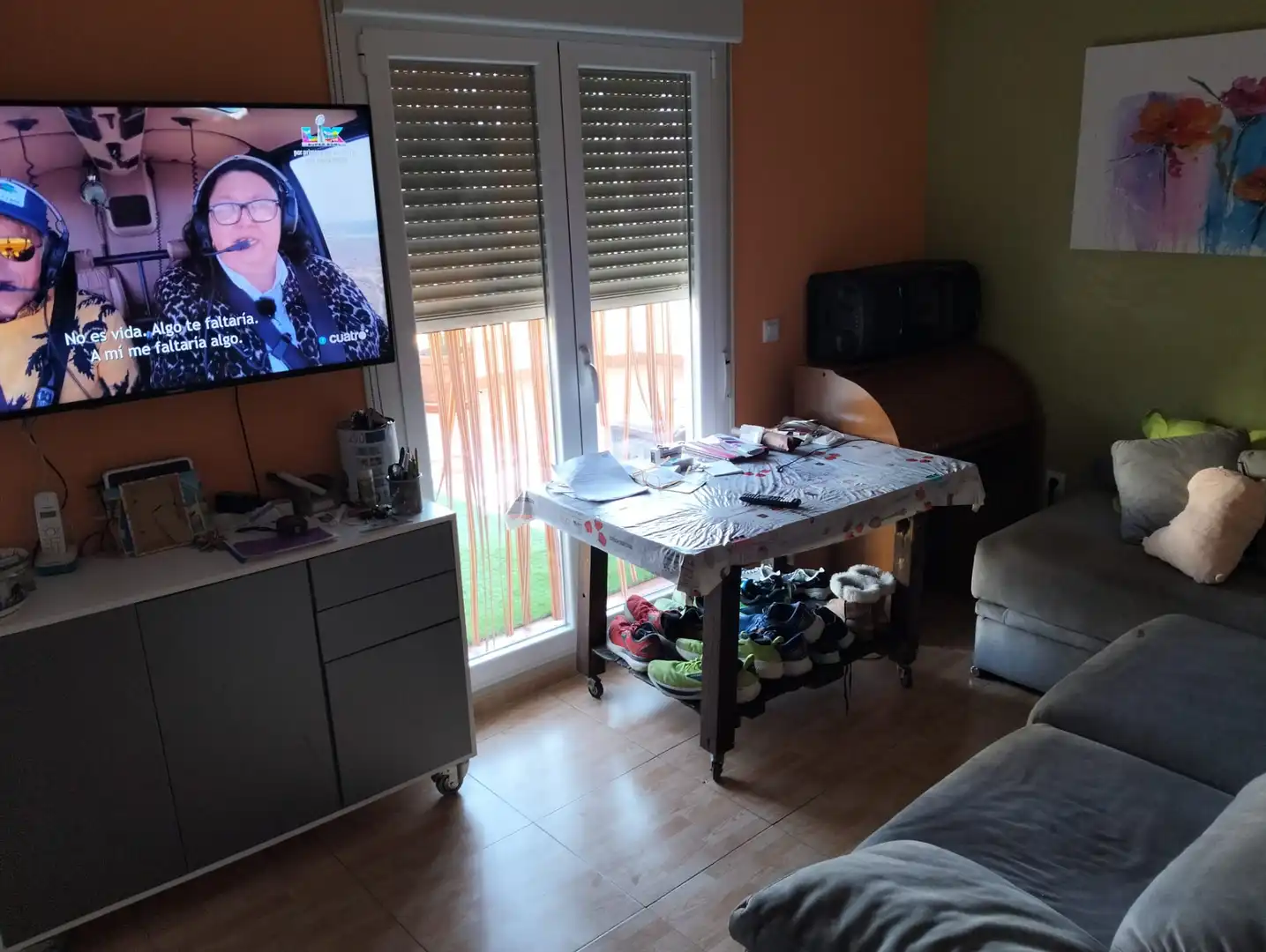 Sala de estar de Ático en venta en Plasencia con Amueblado