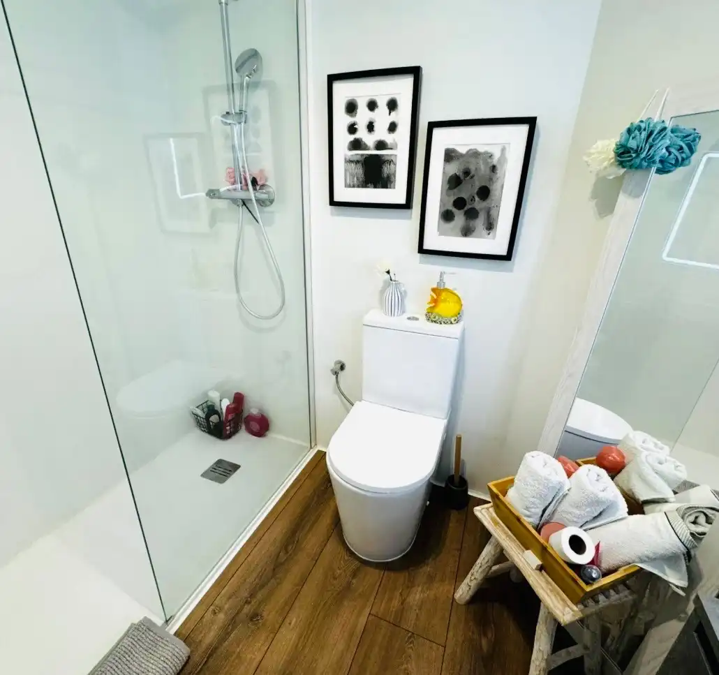 Bathroom of Flat for sale in Jávea / Xàbia  with Air Conditioner, Heating and Terrace