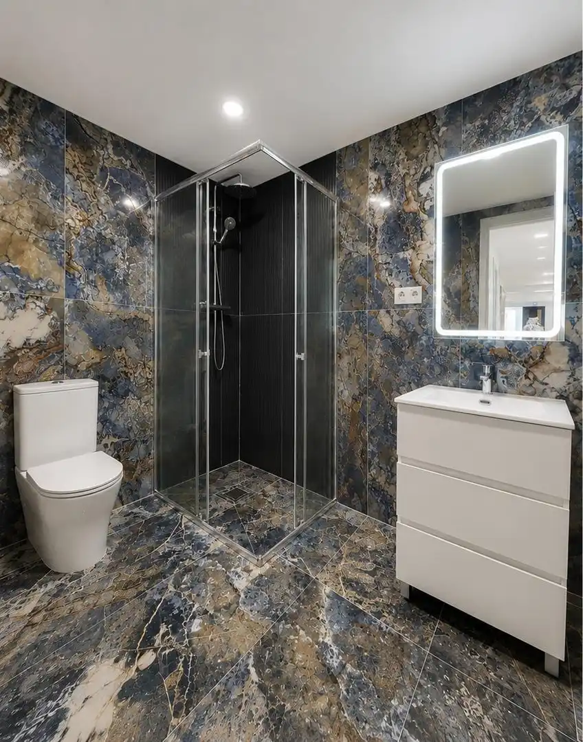 Bathroom of Flat for sale in Alicante / Alacant  with Air Conditioner, Heating and Furnished