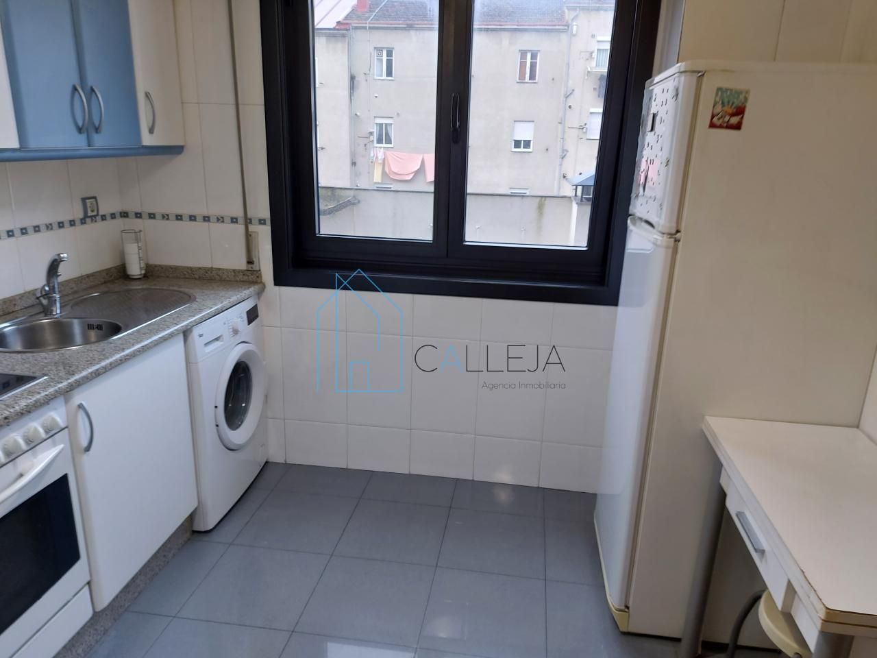 Kitchen of Apartment to rent in Ourense Capital   with Heating, Terrace and Storage room