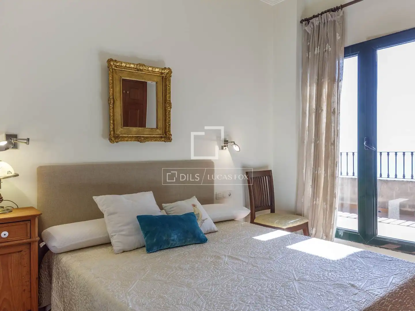 Habitación de Casa o chalet en venta en Cullera con Aire acondicionado, Jardín privado y Piscina