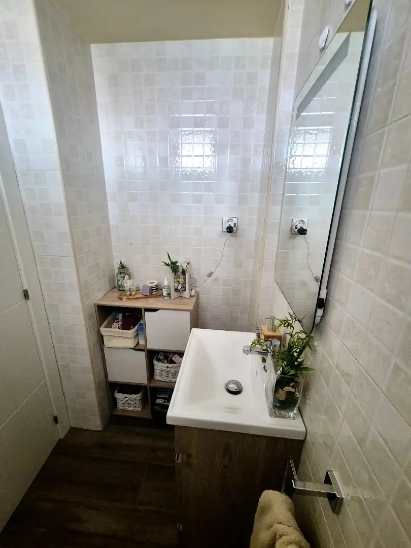 Baño de Casa adosada en venta en Malgrat de Mar con Aire acondicionado, Calefacción y Jardín privado