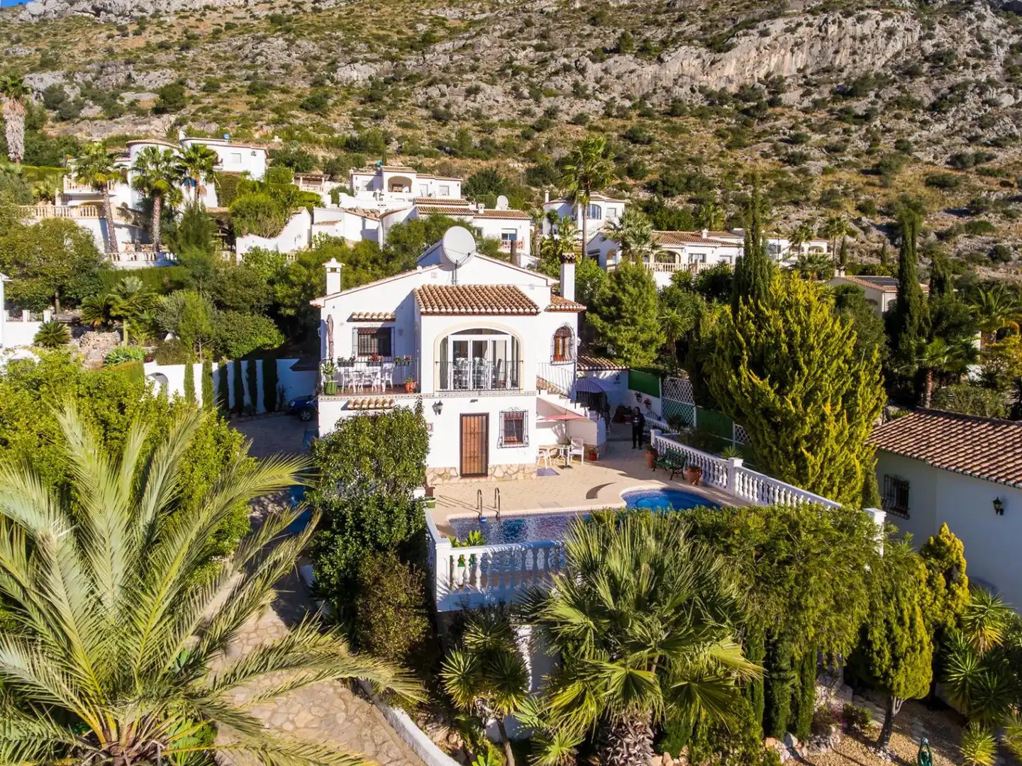 Vista exterior de Casa o chalet en venta en Benigembla con Calefacción, Jardín privado y Terraza